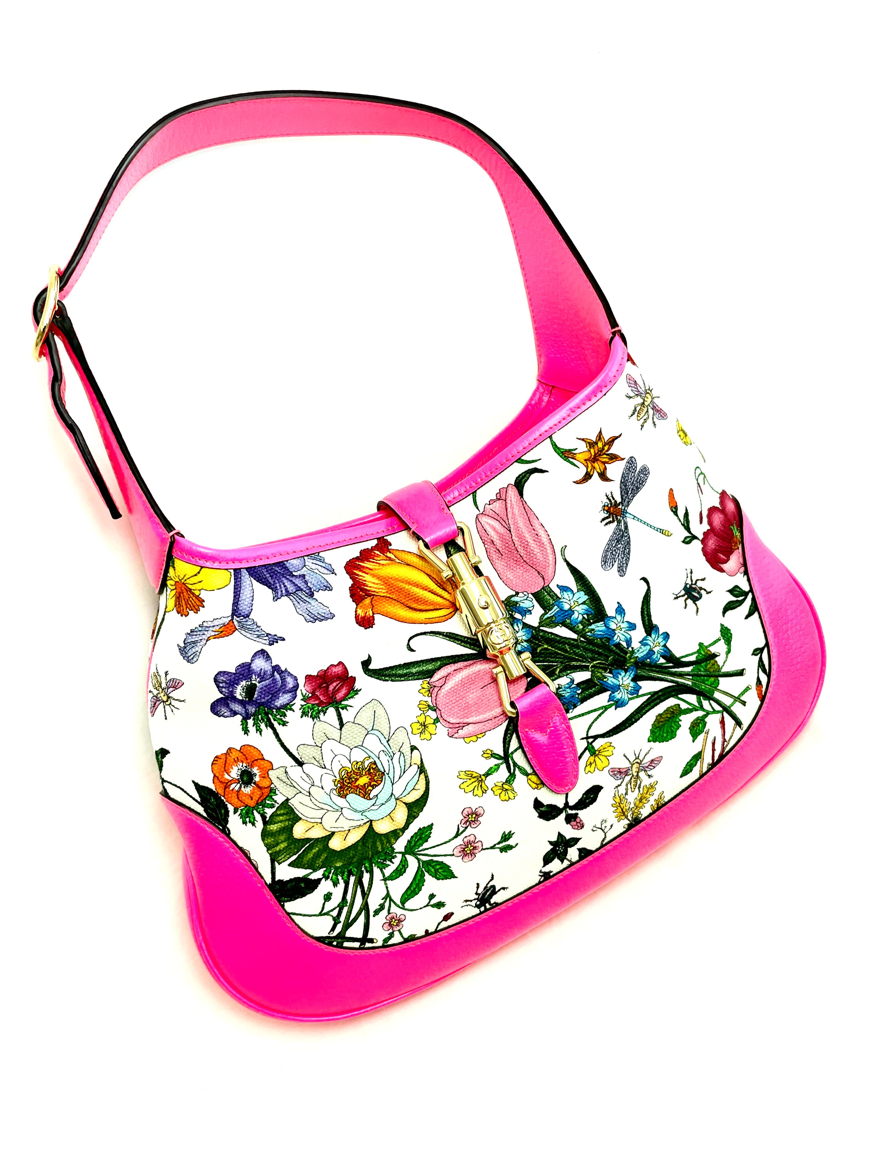 Floral Pink Small Jackie Bag