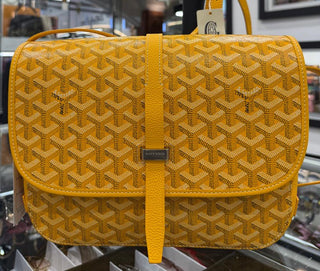 Goyard Yellow Belvedere PM
