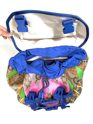 Gucci Rhombus GG Print Backpack