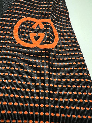 Gucci Leggings Black / Orange