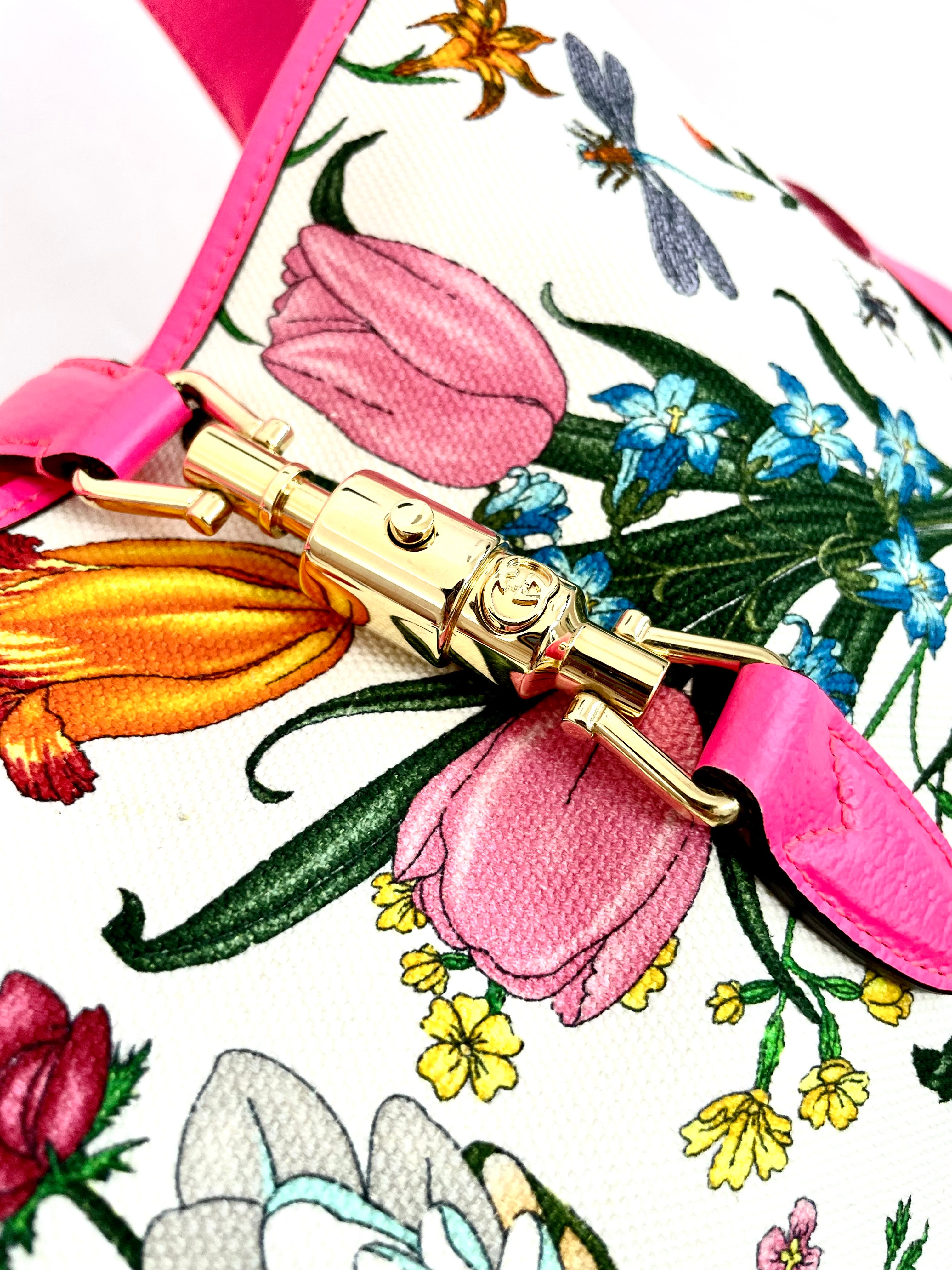 Floral Pink Small Jackie Bag