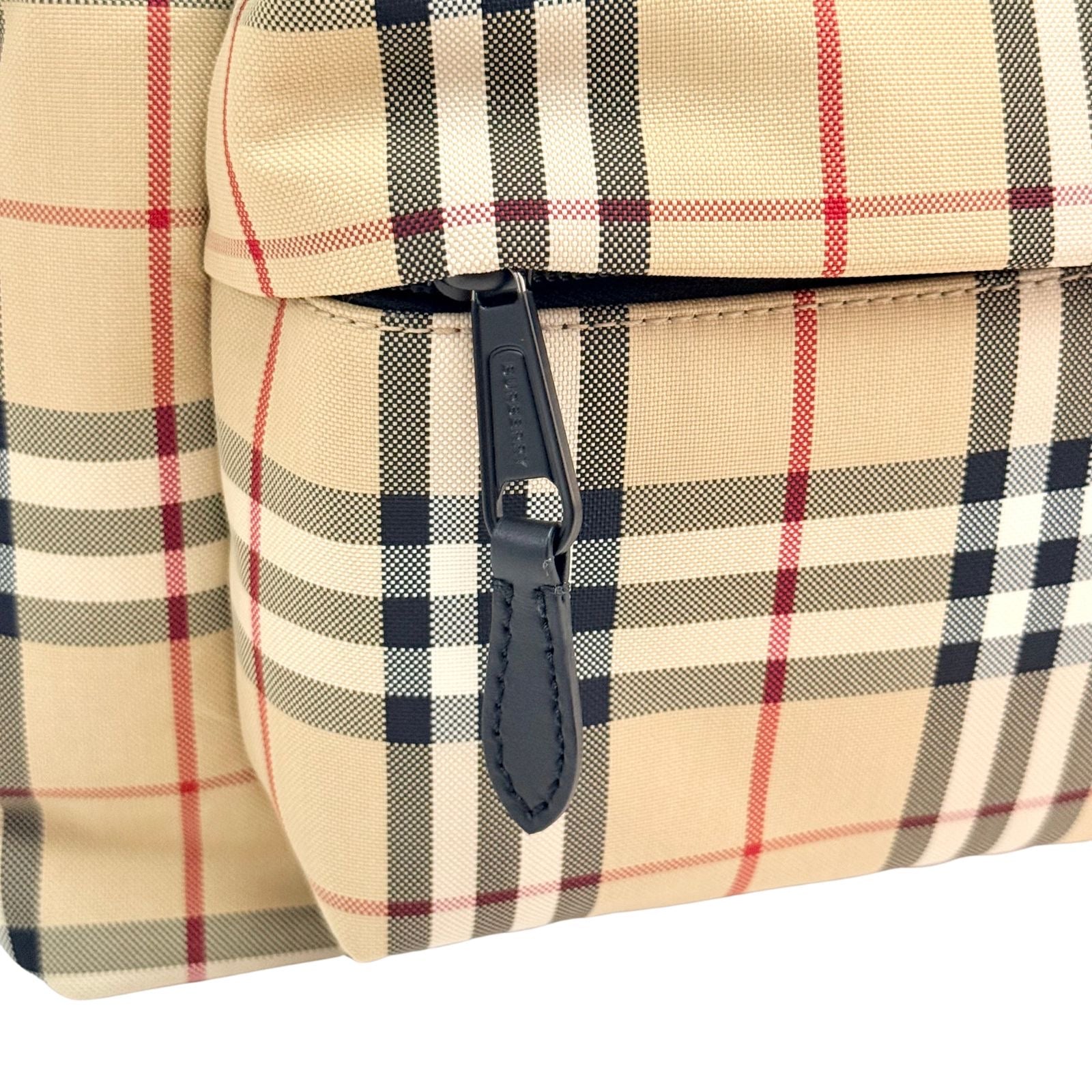 Burberry Check Canvas Backpack