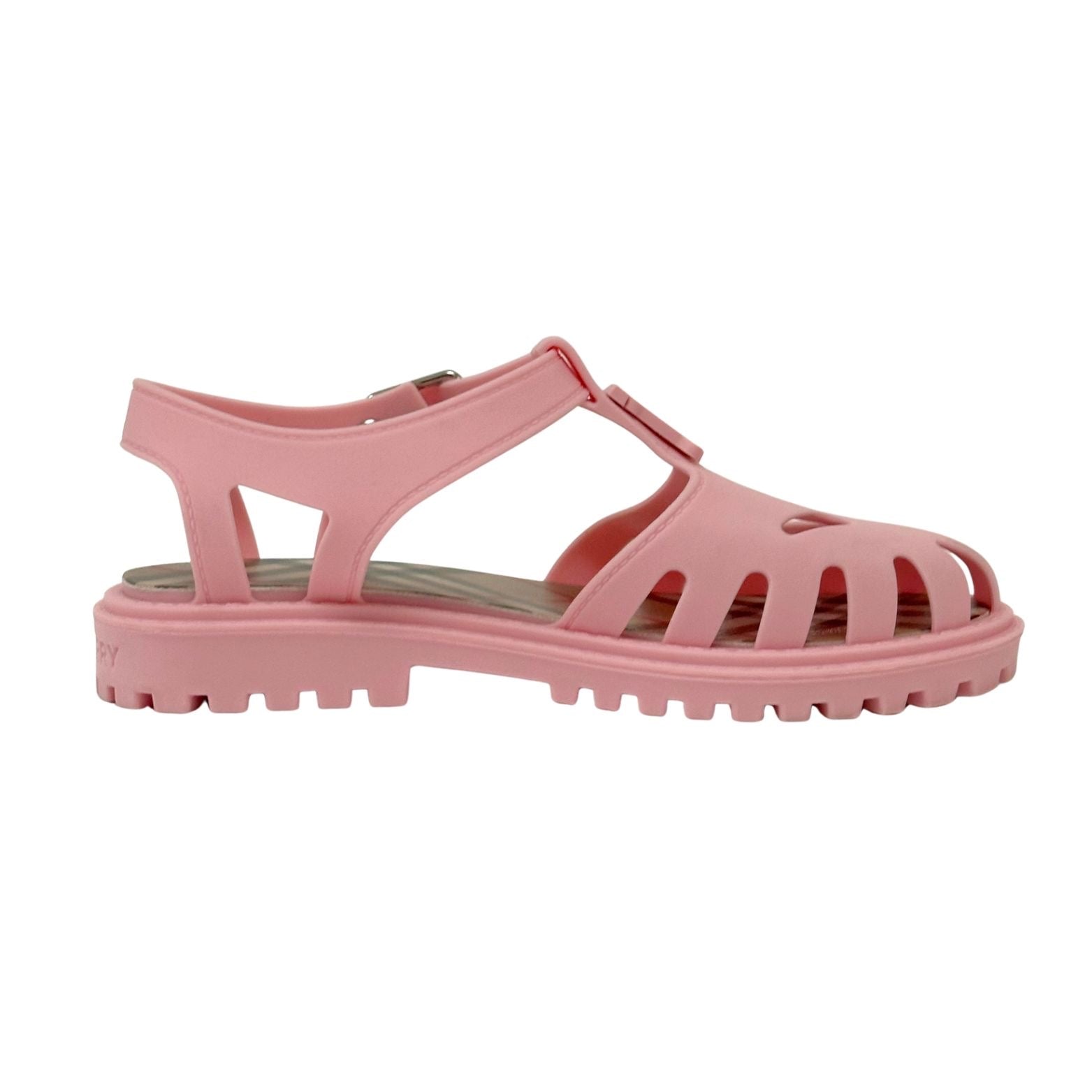 Burberry Pink Rubber Sandals