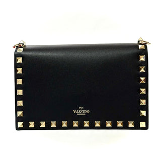 Valentino Garavani Rockstud Crossbody Clutch Bag in Leather