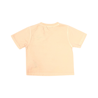 Burberry Peach Horse Embroidery T Shirt