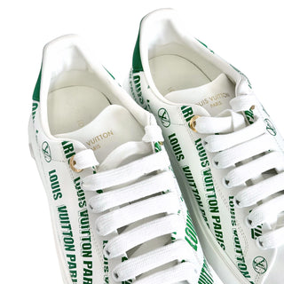 Louis Vuitton Time Out Sneakers White/ Green