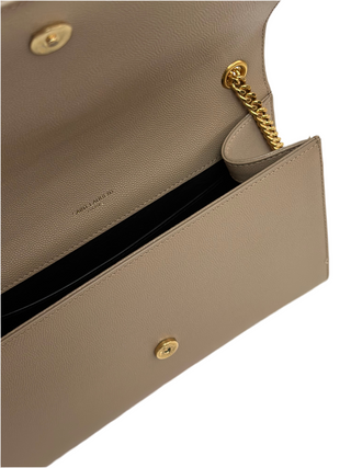 YSL Light Beige Gold Chain Kate Bag