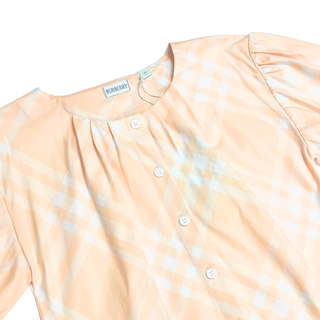 Burberry Peach Caro Patch Button Shirt