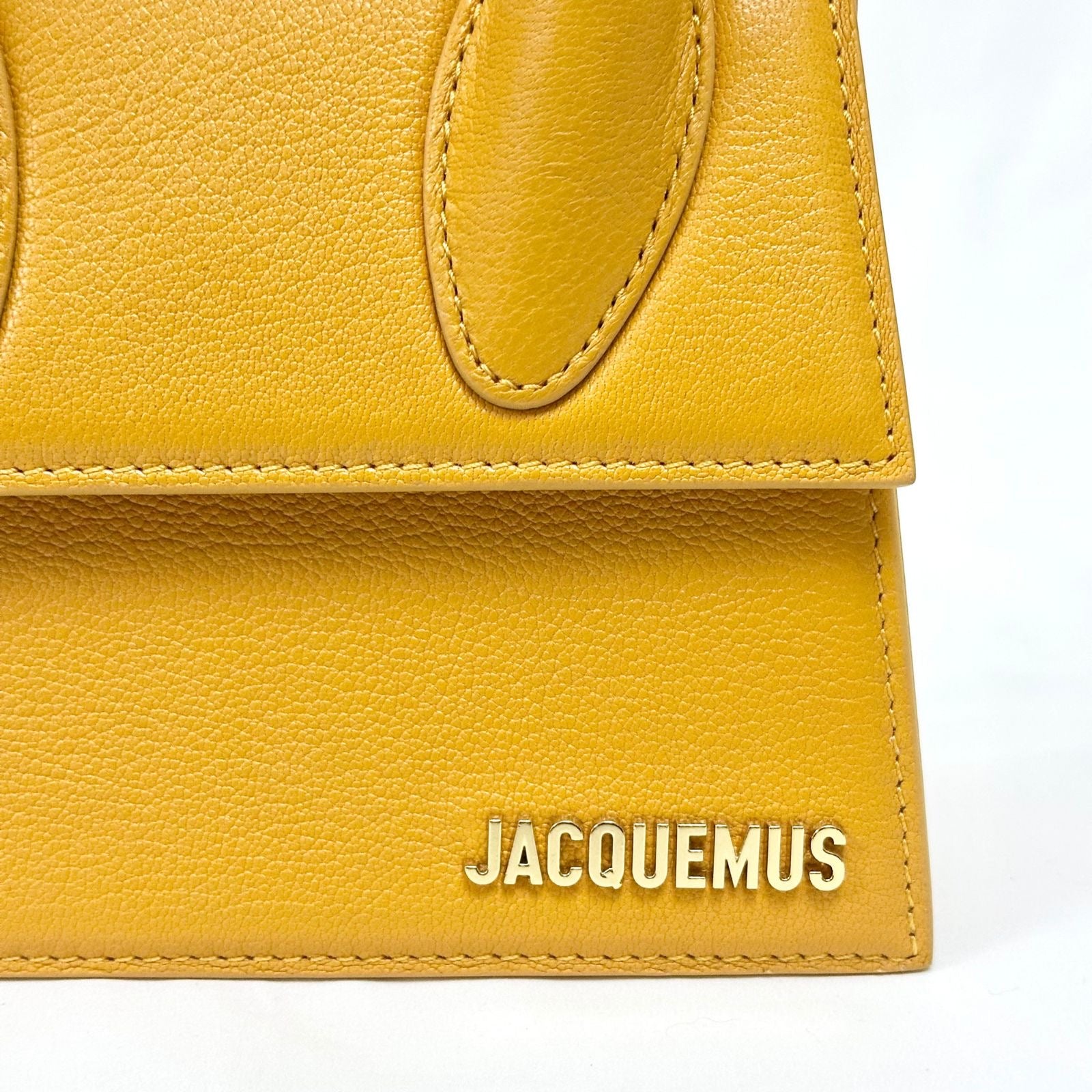 Jacquemus Mini Chiquito  Leather Yellow