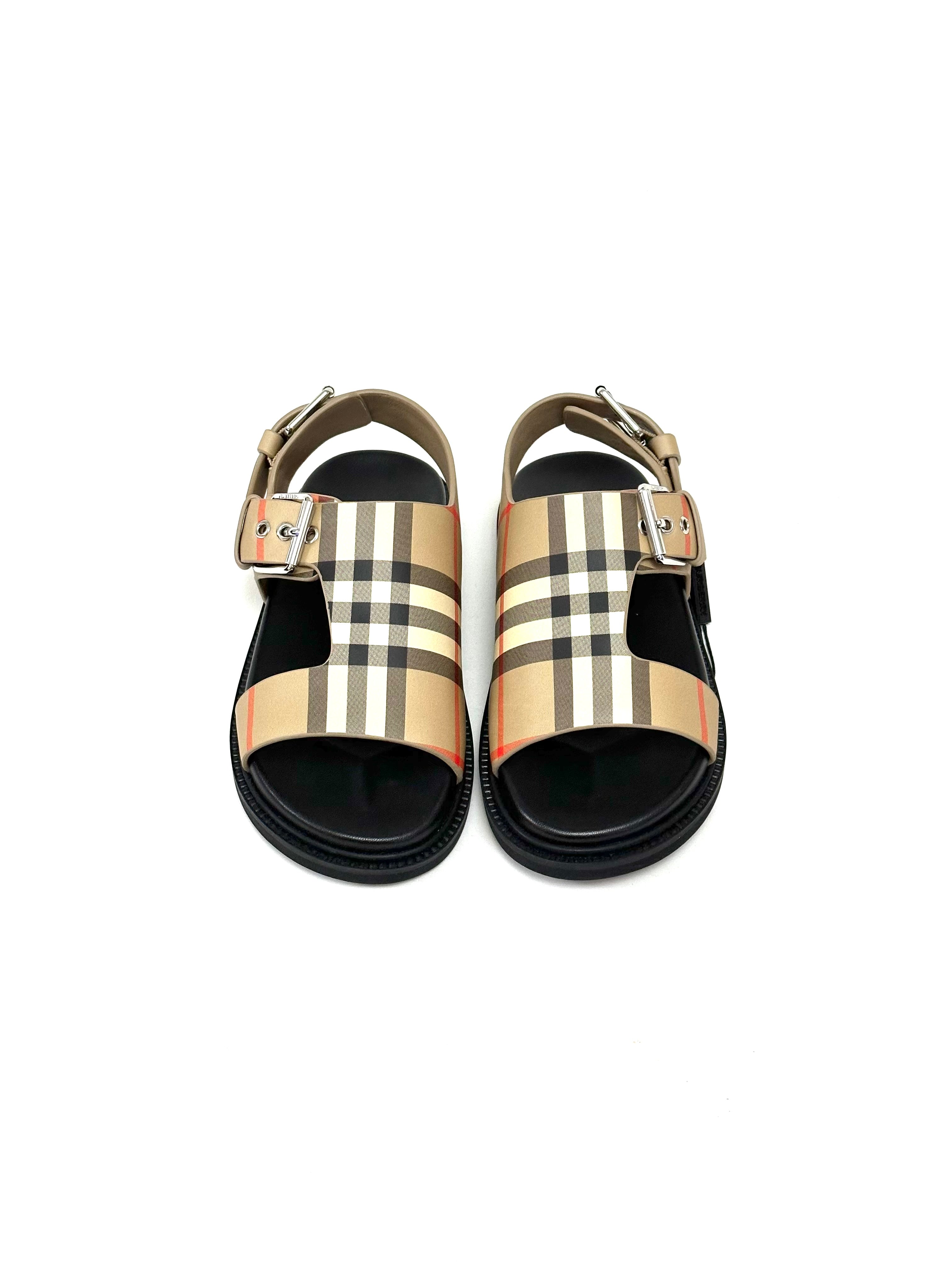 Burberry Classic Vintage Design Sandals