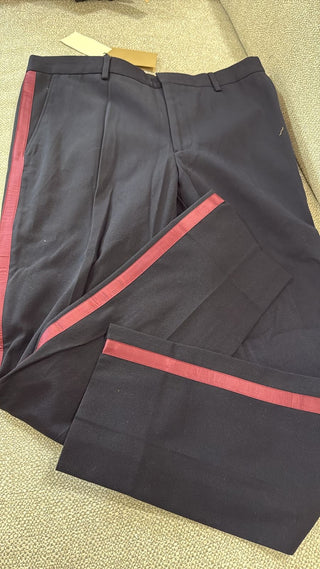 Burberry Navy Trouser with Pink