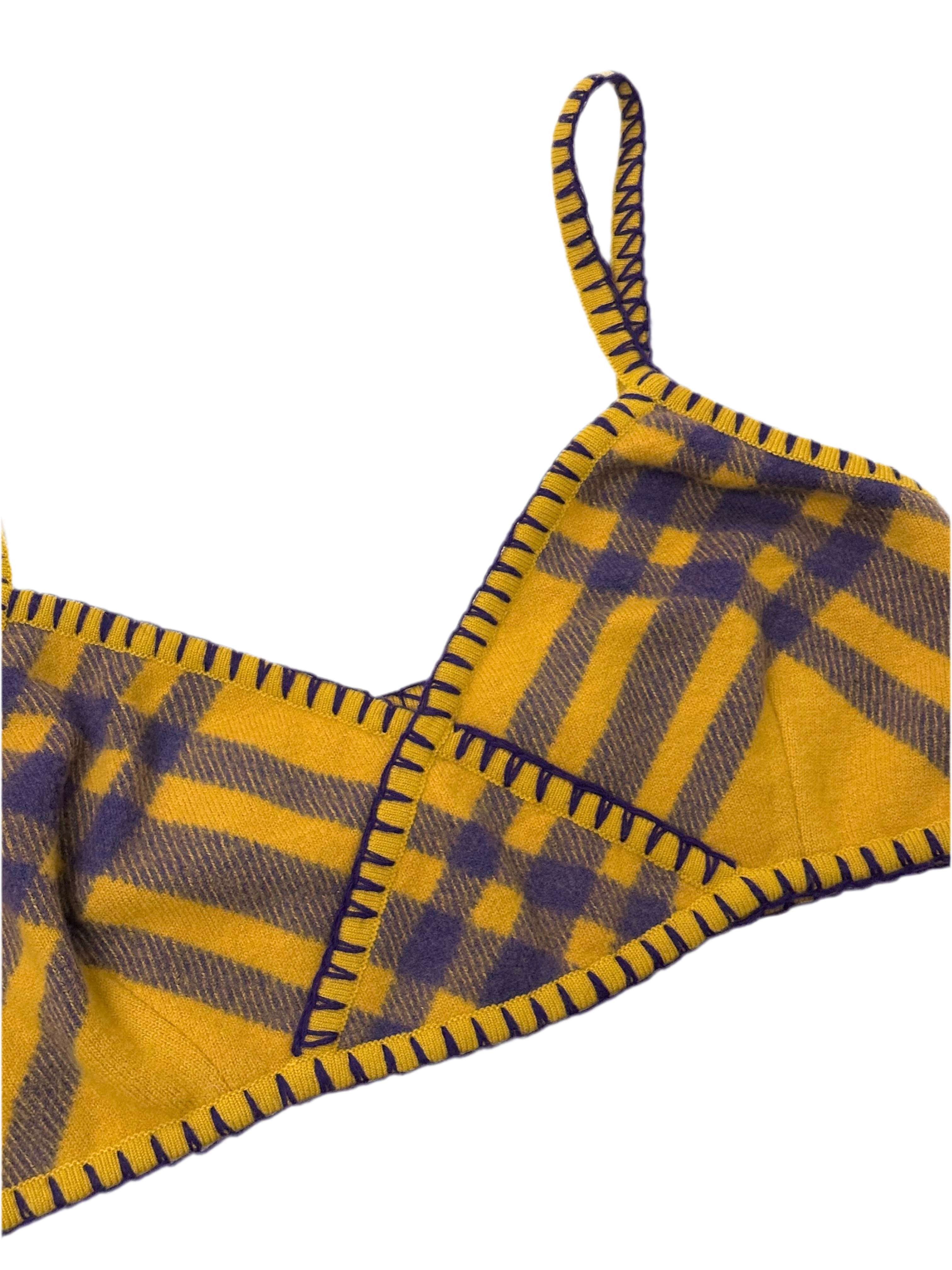 Burberry Wool Crop Top