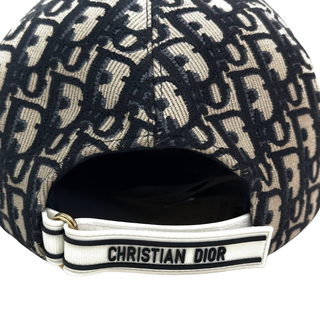Christian Dior Oblique Navy Baseball Cap