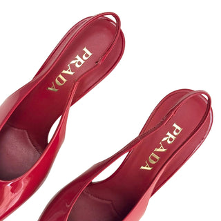 Prada Patent Leather Slingback