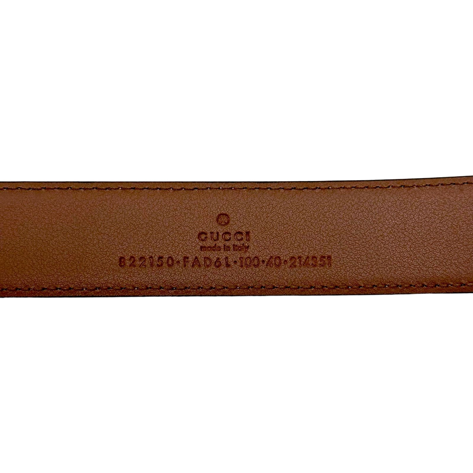 Gucci GG Supreme Canvas Belt