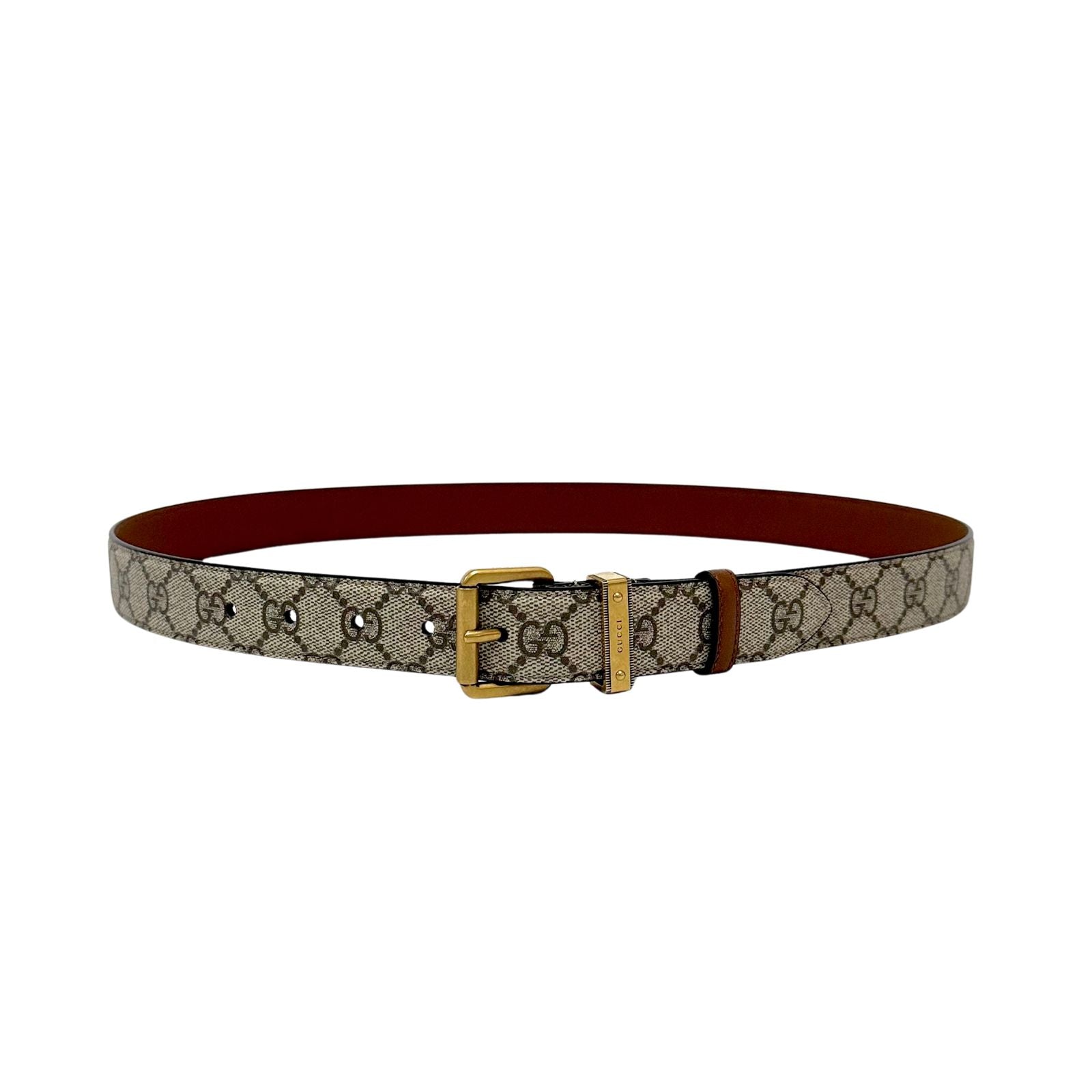 Gucci GG Supreme Canvas Belt