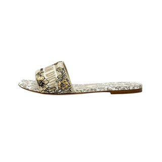 Christian Dior D Way Sandals Beige