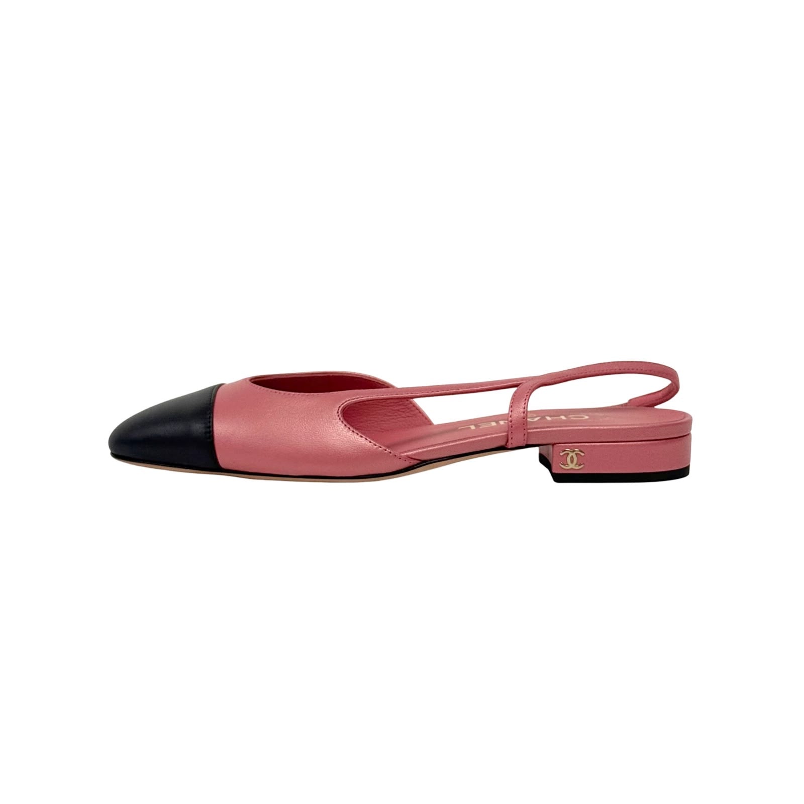 Chanel CC Flat Slingback