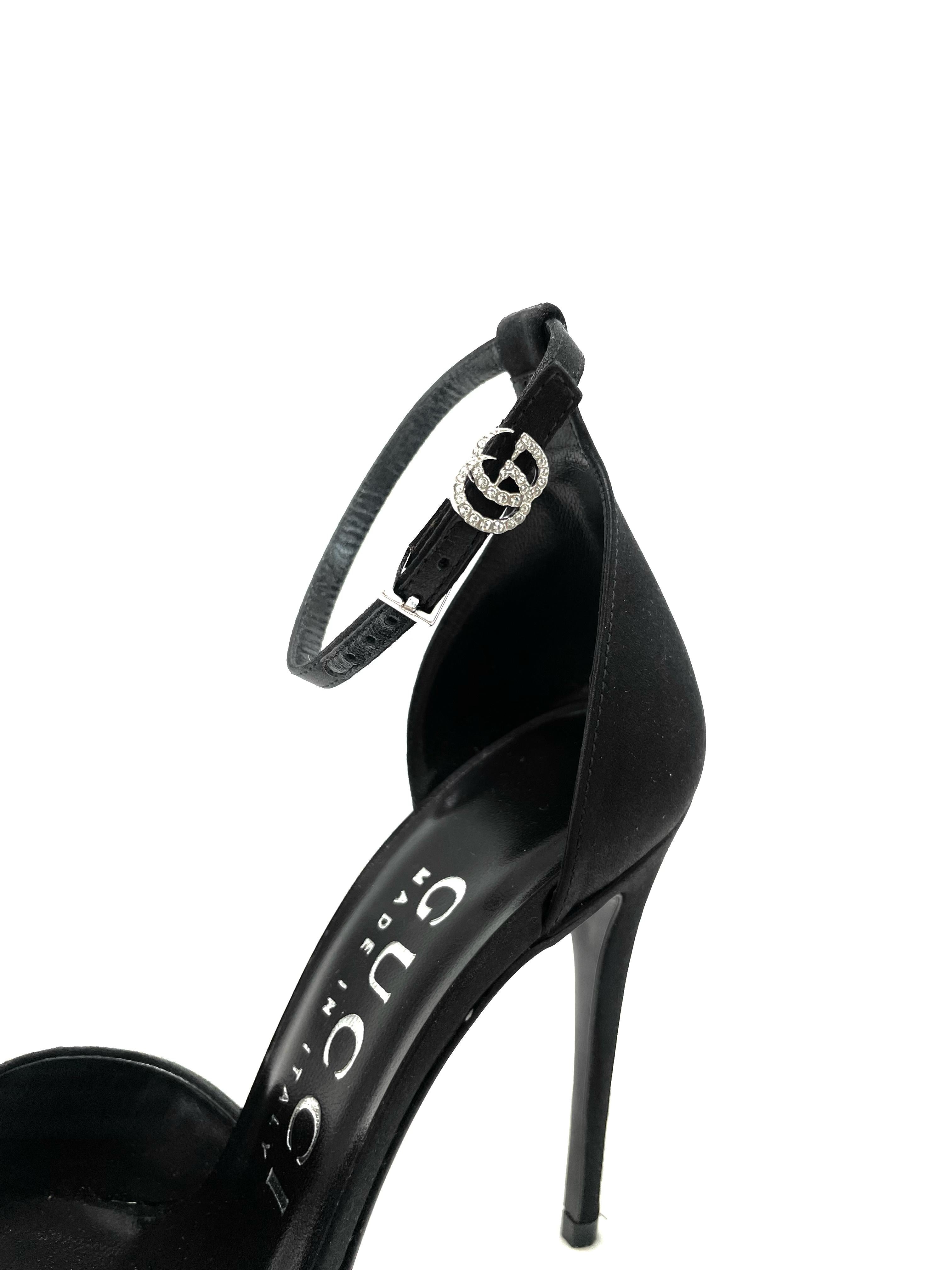 Gucci Crystal Ilse Sandals