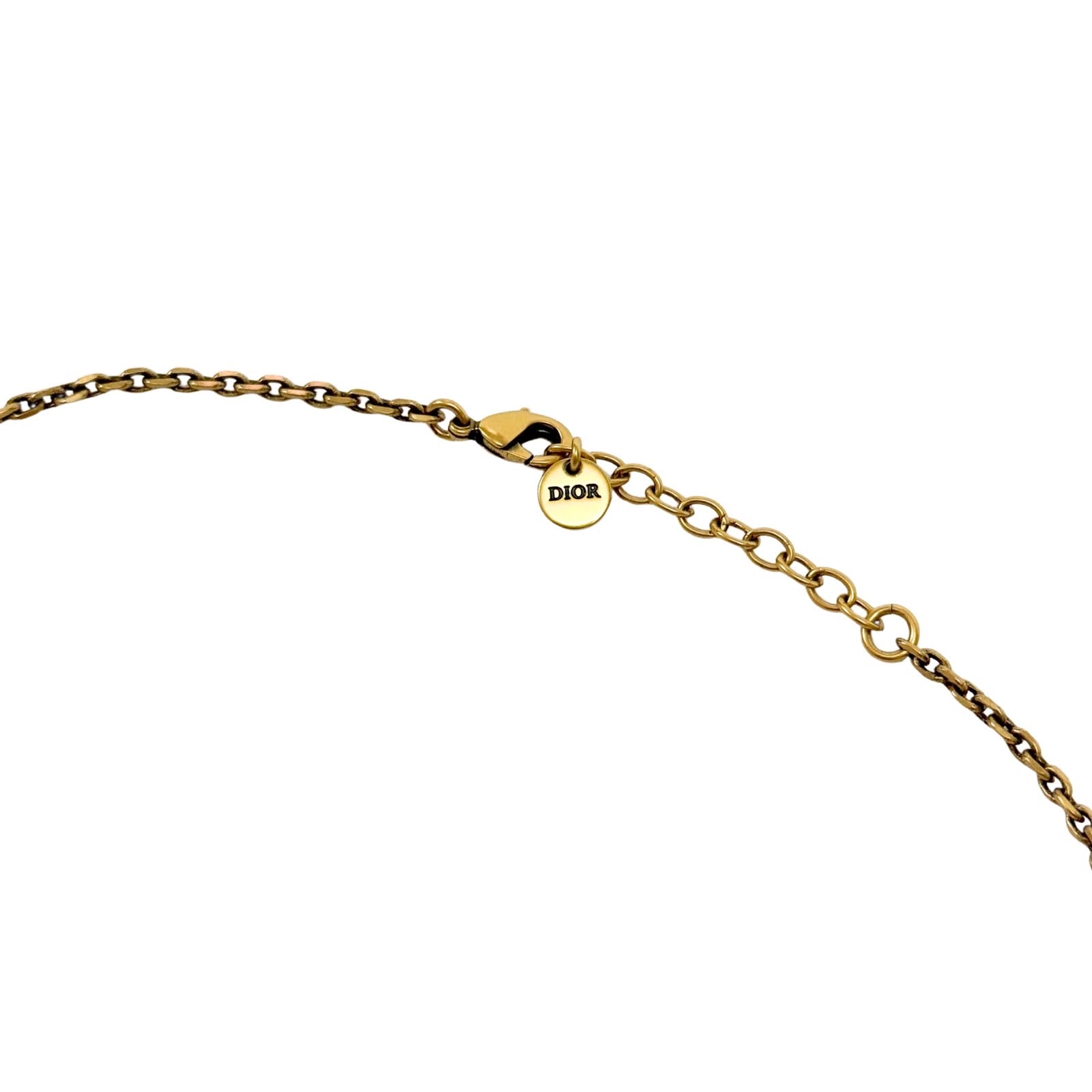Christian Dior Rosegold Plated Necklace