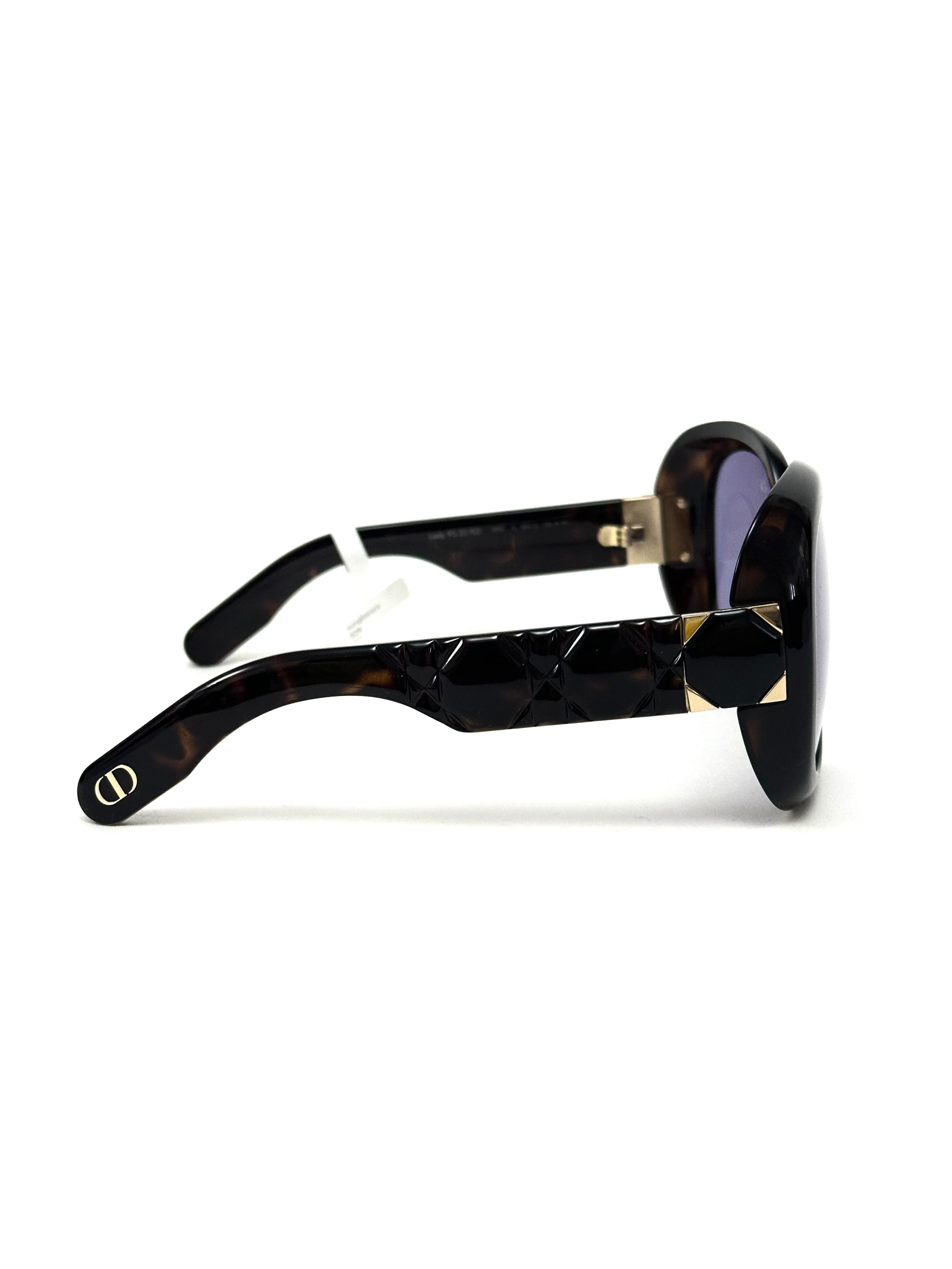 Dior Black Sunglasses with Logo