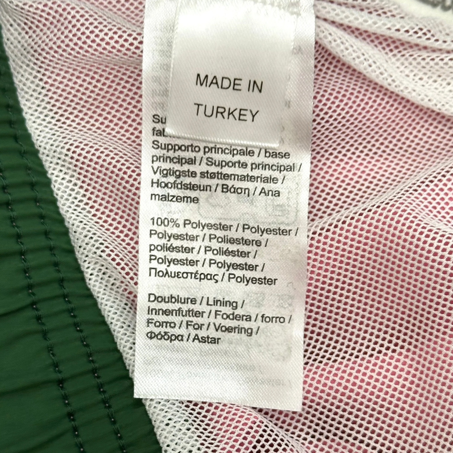 Lacoste Swim Shorts Pink