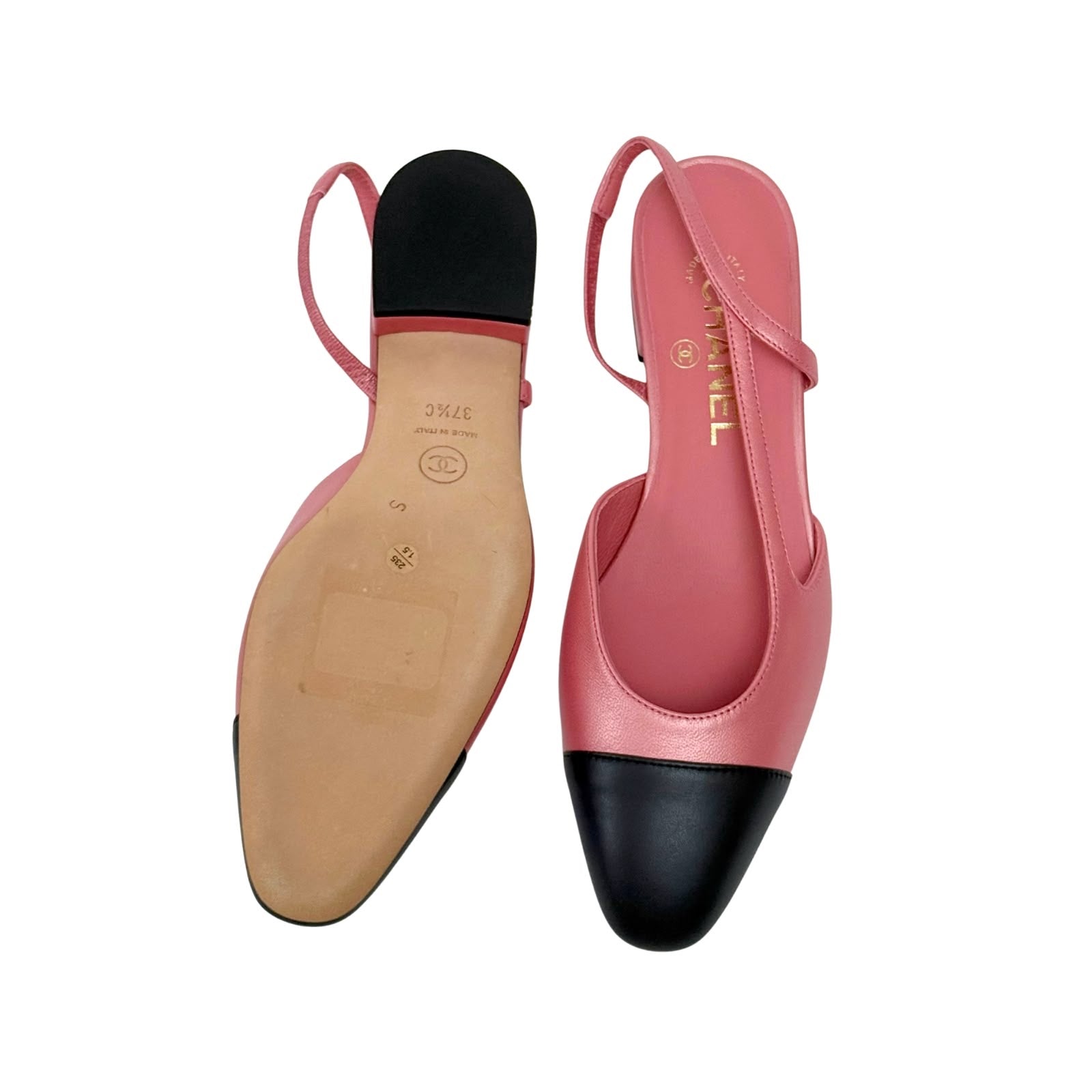 Chanel CC Flat Slingback