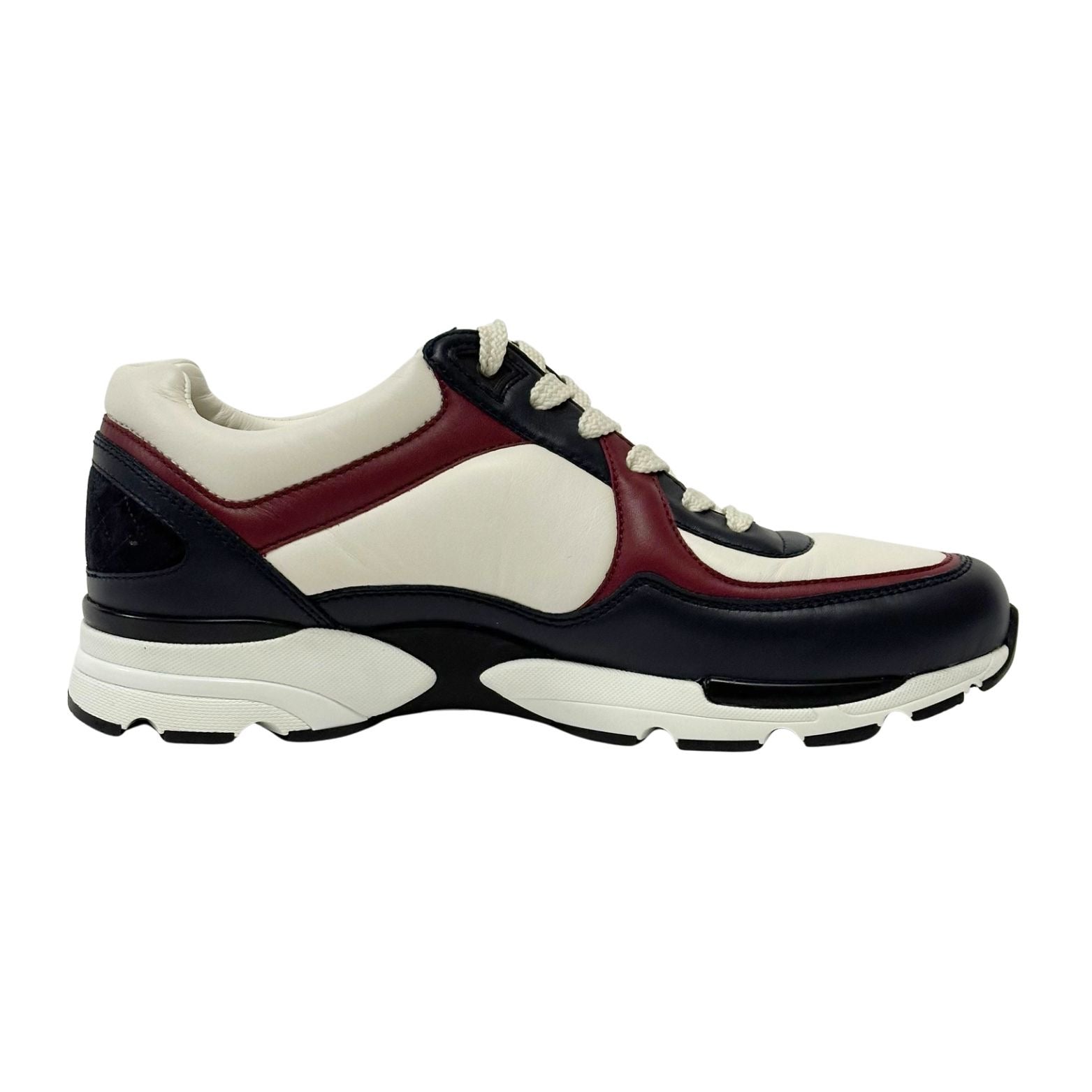 Chanel Multicolor Leather CC Low Top Sneakers