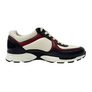 Chanel Multicolor Leather CC Low Top Sneakers