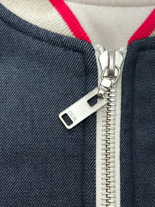 Christian Dior Blue Denim Reversible Jacket