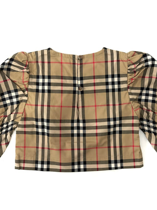 Burberry Classic Puff Sleeve Top