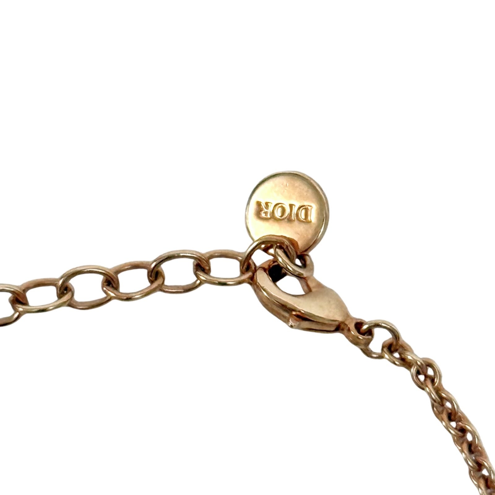 Christian Dior Rosegold Plated Necklace