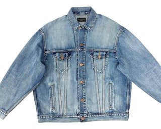 Balenciaga Denim Organic Oversized Jacket