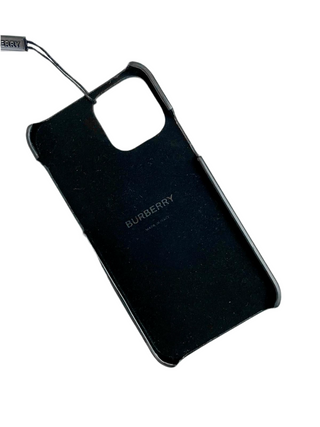 Burberry Iphone 12 Cover Case with TB Logo Design