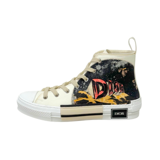 Christian Dior B23 High Top AsteroDior Abstract Logo Sneakers