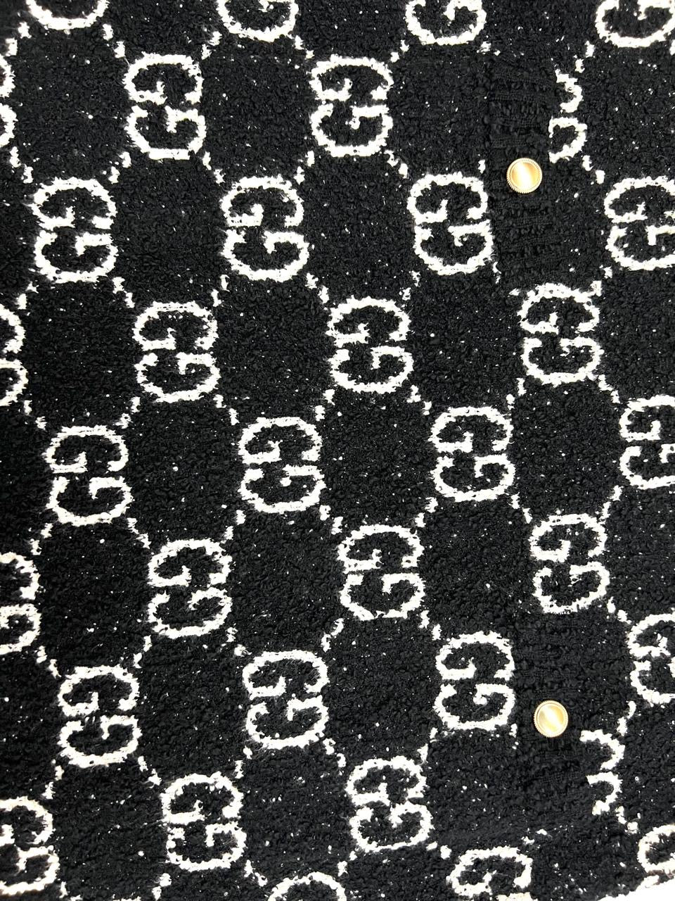 Gucci Black White GG Dress