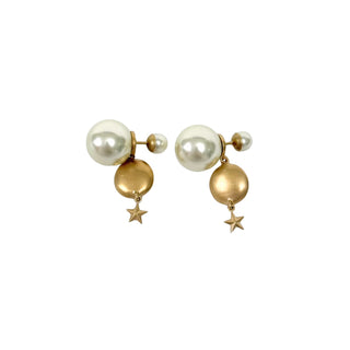 Christian Dior WCJ Earrings Gold