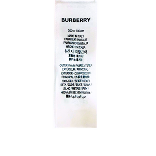 Burberry Bronze Color Silk Shawl
