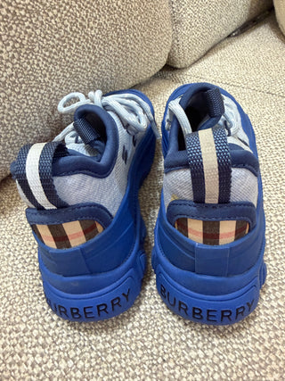 Burberry Kids Sneakers Pale Blue