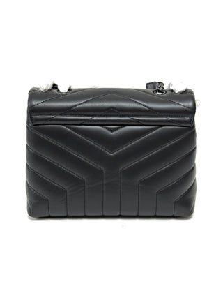 Saint Laurent Black Loulou Small Shouder Bag