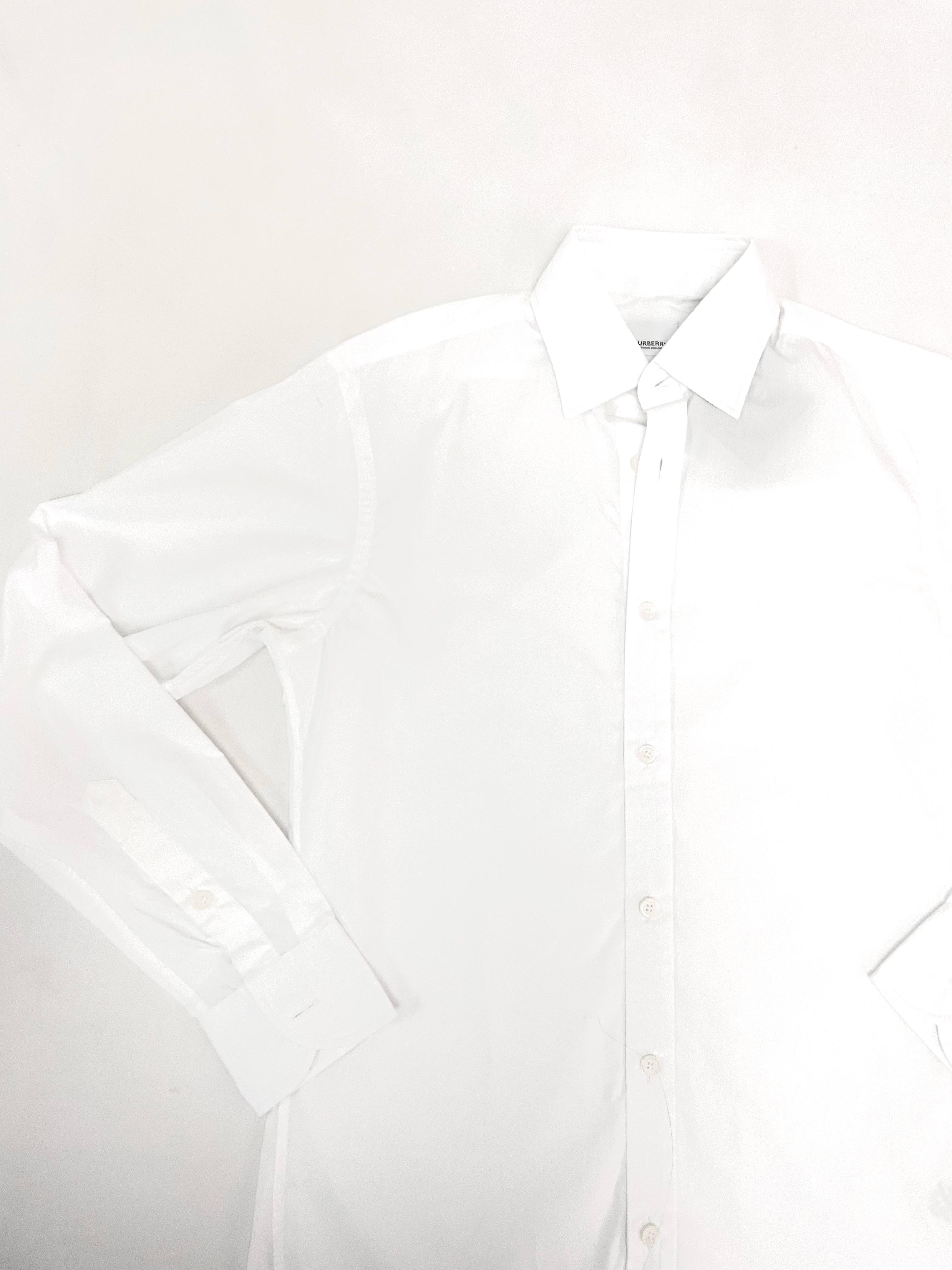 Burberry White Long Sleeve