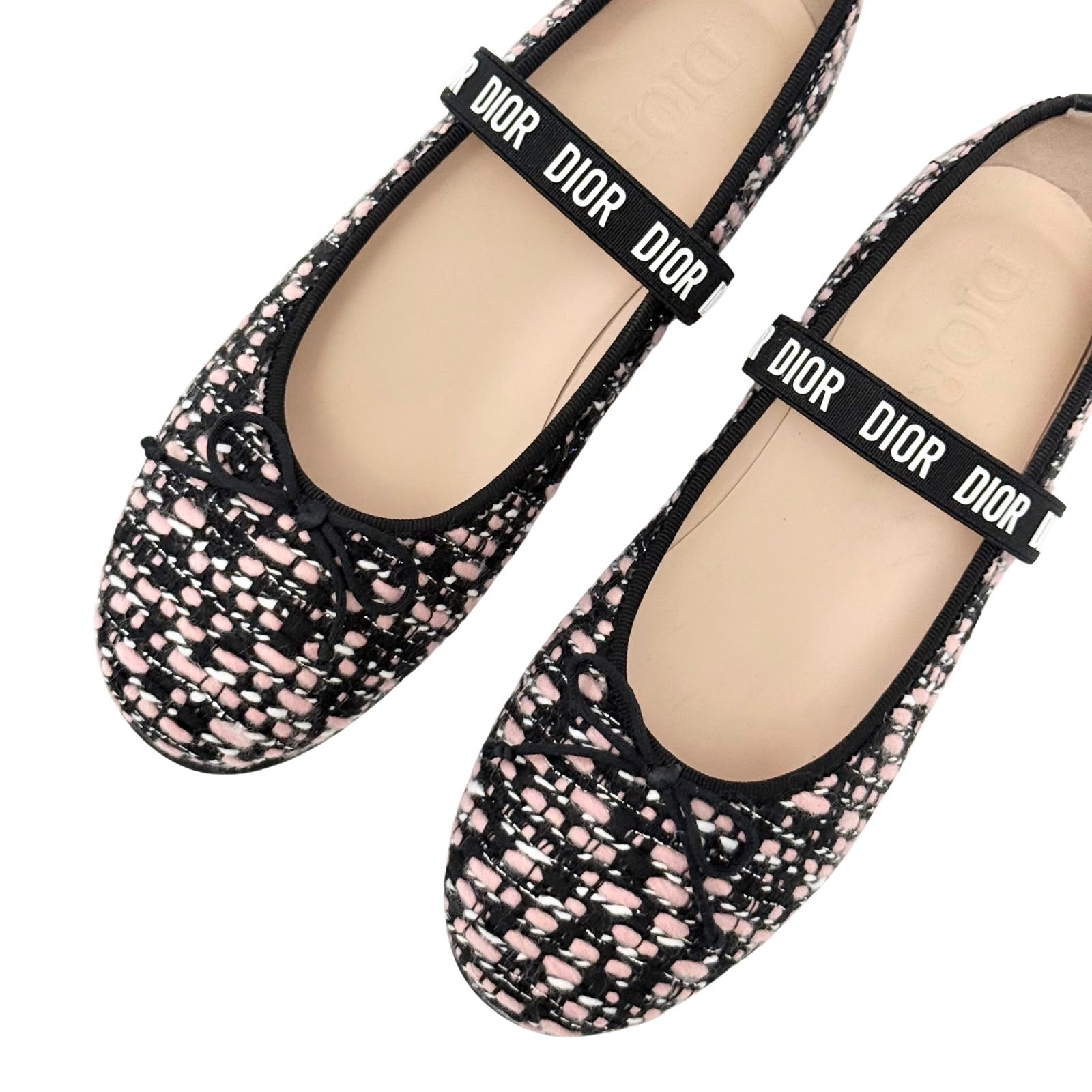 Christian Dior Tweed Ballerina