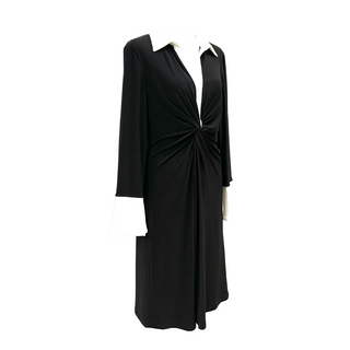 Karl Lagerfeld Black Long Sleeve Dress