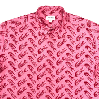 Lacoste Pink Button Shirt