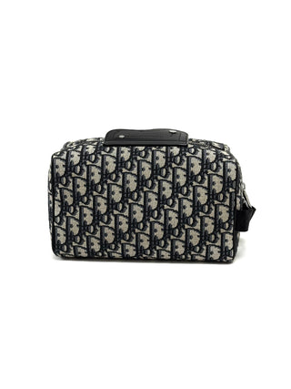 Dior Toiletry Pouch Black Dior Oblique Jacquard
