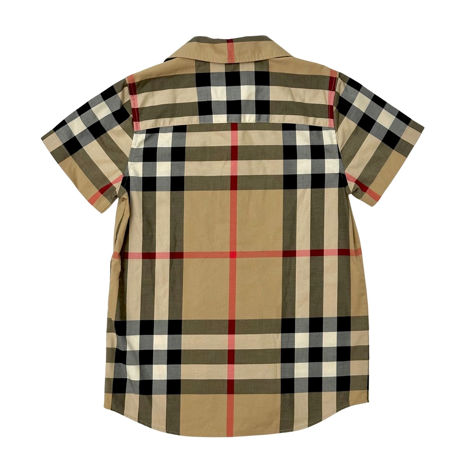 Burberry Beige Checkered Shirt