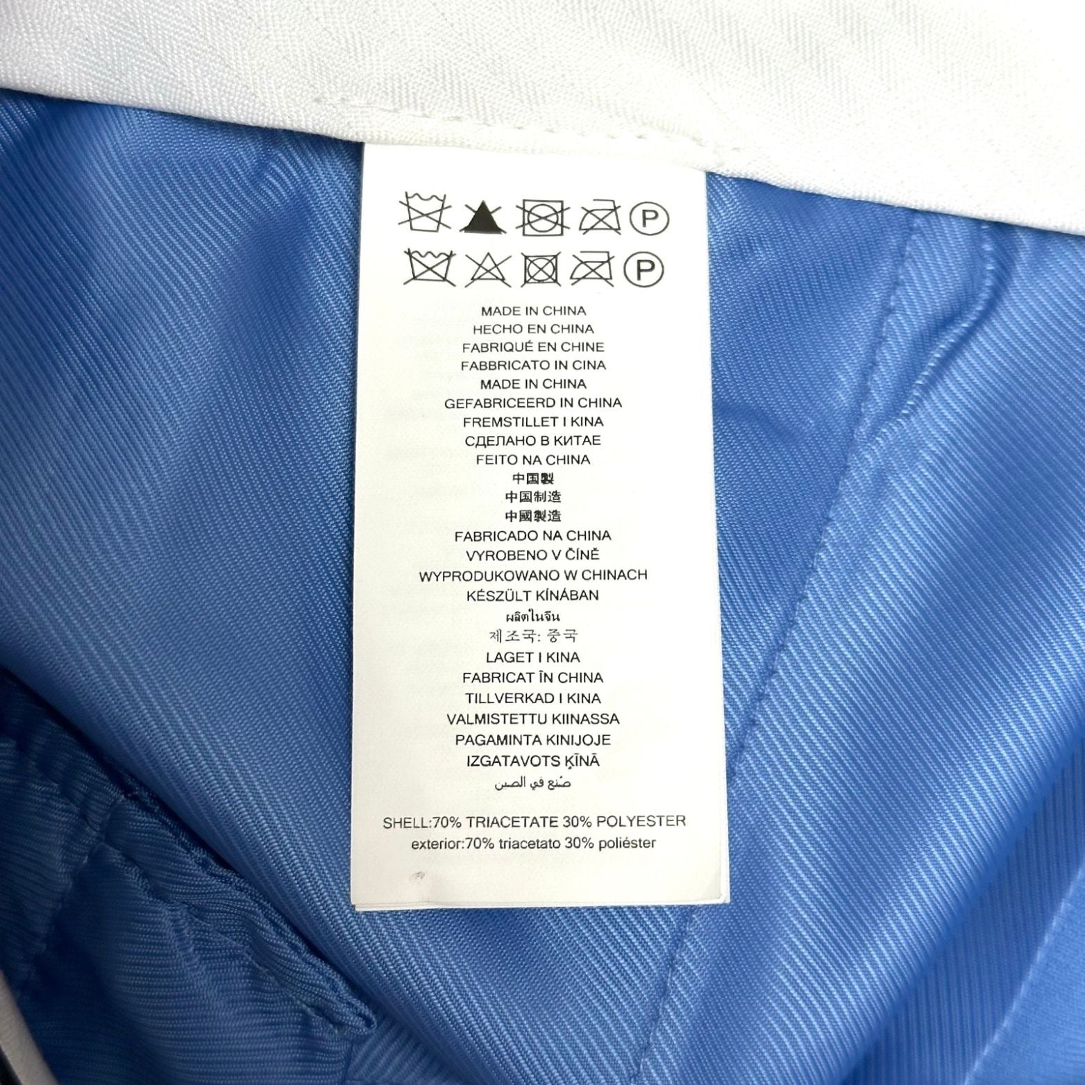 Michael Kors Light Blue Elegant Pants