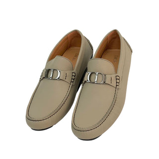 Dior Odeon Loafer Beige Grained Calfskin