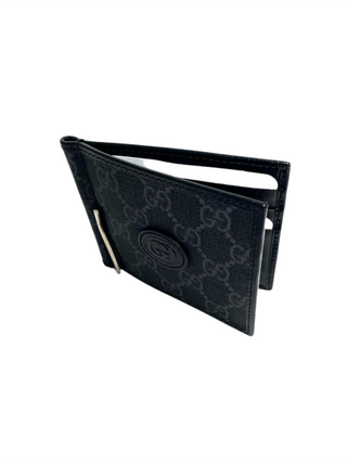 Gucci Money Clip Card Holder Wallet