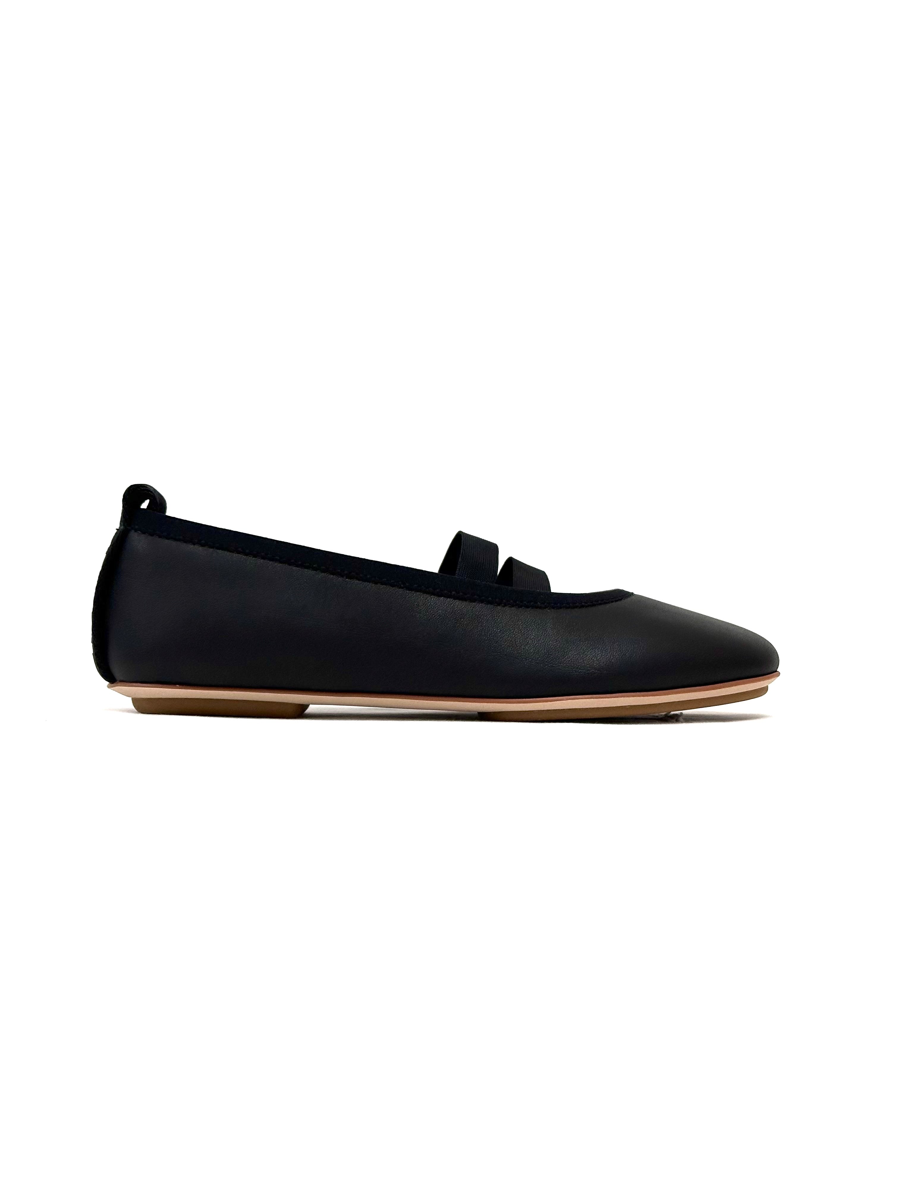 Burberry Soft Leather Black inside Classic Ballerina
